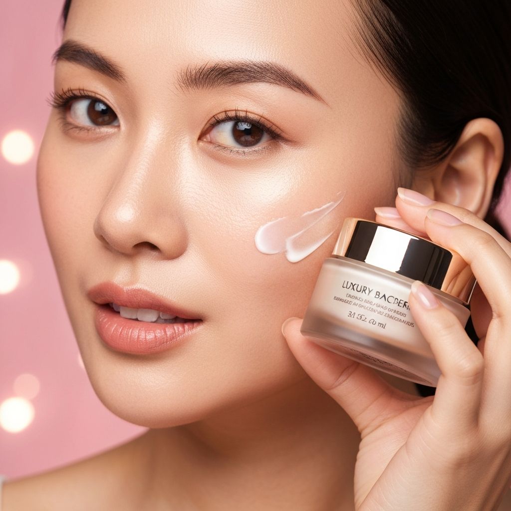 Women's face creams and skincare